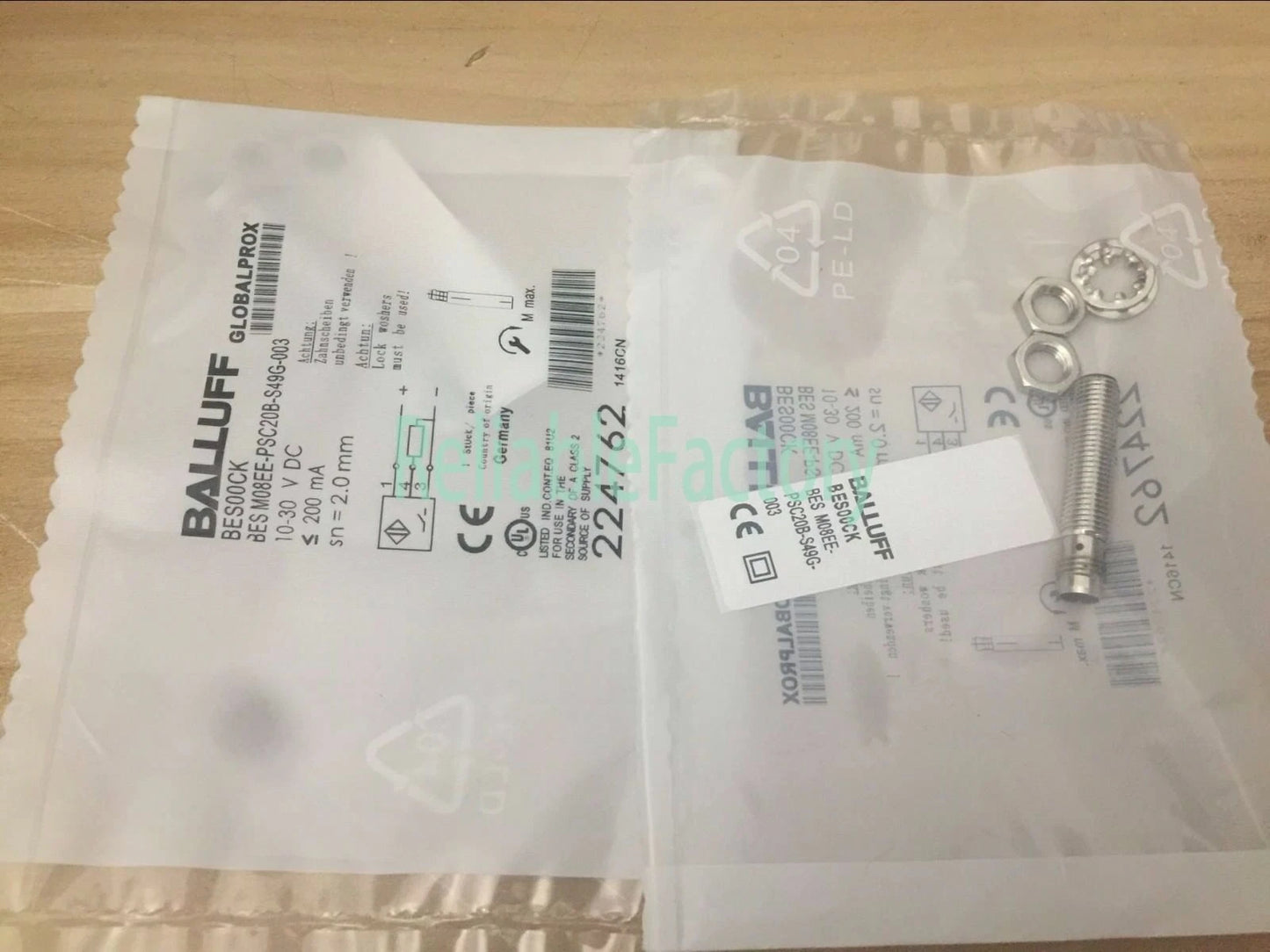 1PCS BALLUFF BESM08EE-PSC20B-S49G-003 PROXIMITY SENSOR - FREE SHIP