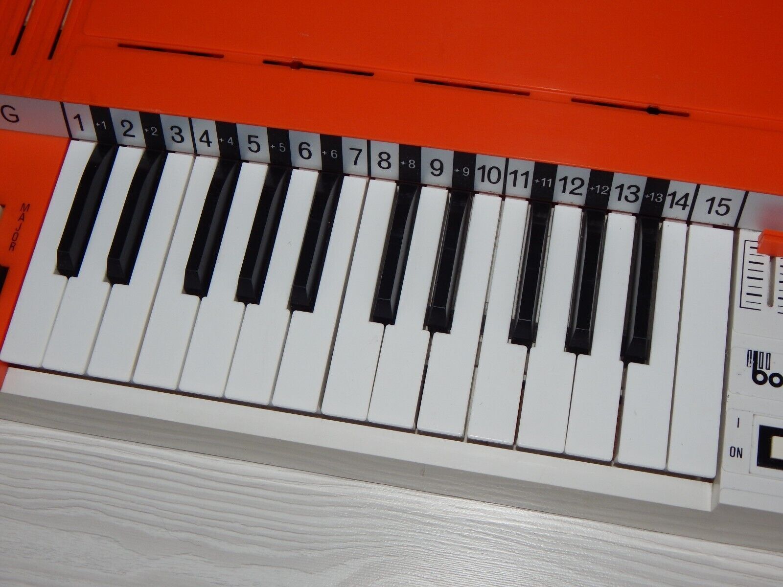 used Electric Chord Organ BONTEMPI B104 Keys Vintage - BONTEMPI