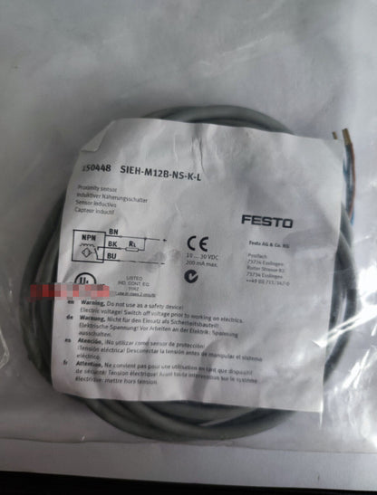 1PC Festo SIEH-M12B-NS-K-L 150448 Proximity Sensor Free Ship