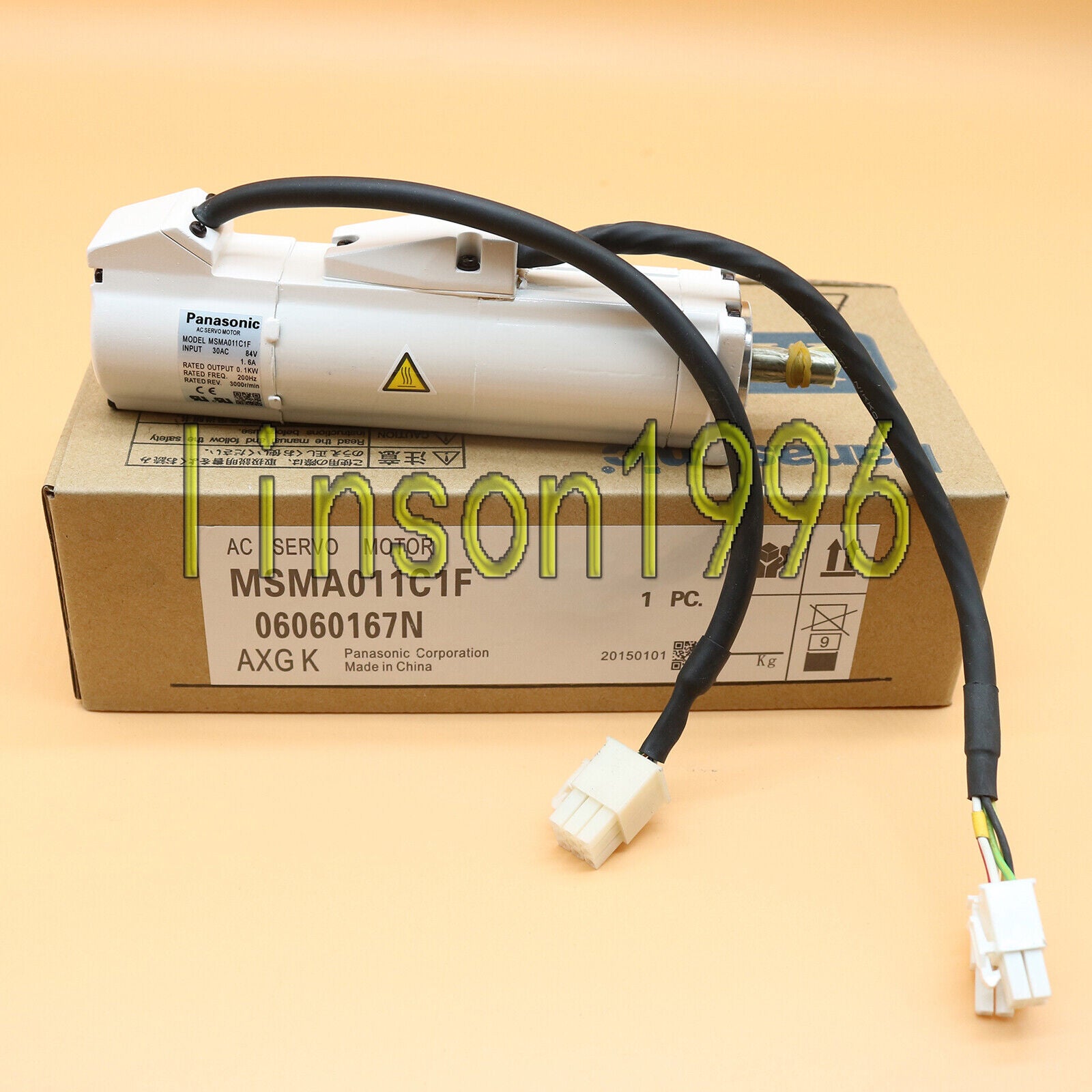 Panasonic MSMA011C1F AC Servo Motor 1 Year - PANASONIC