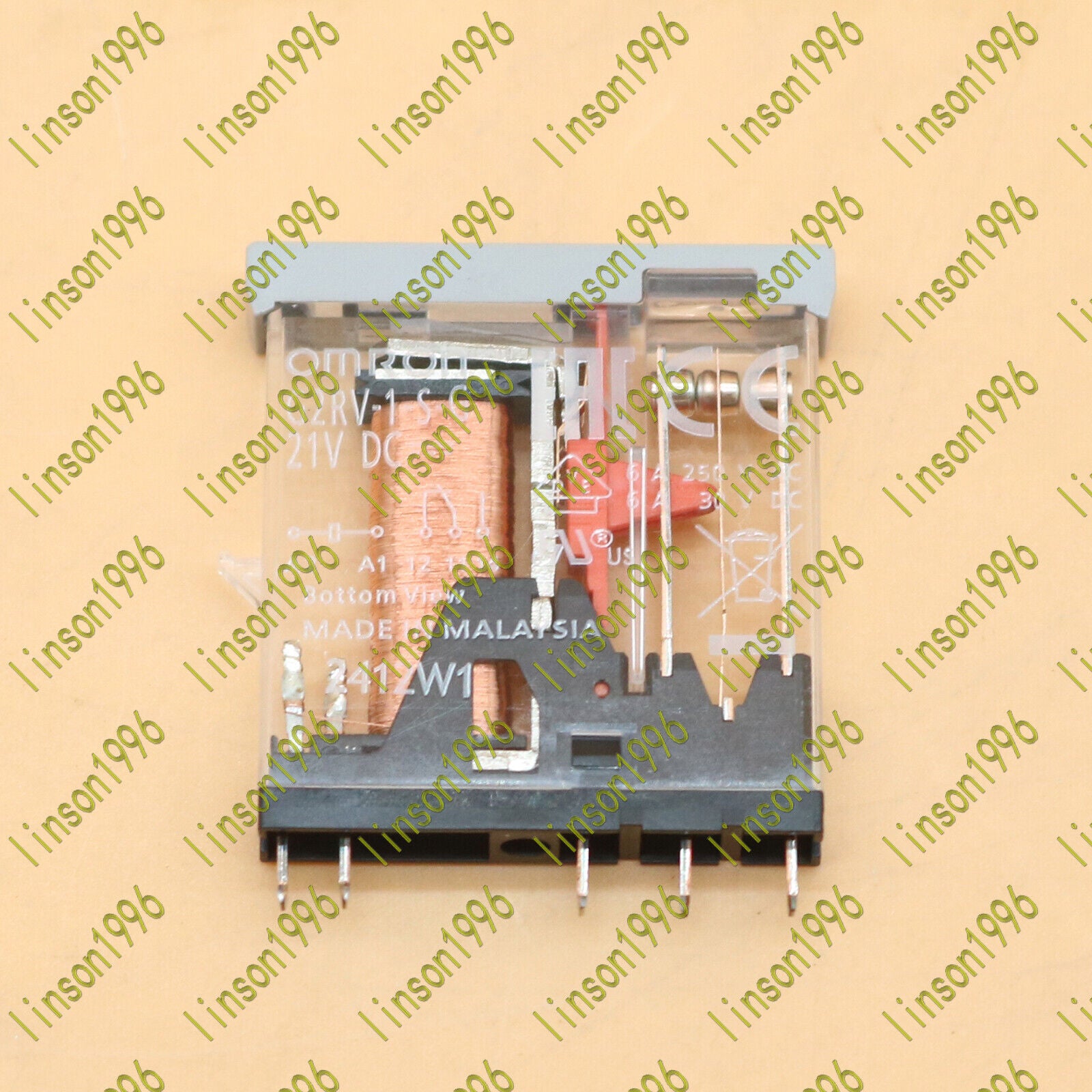 Omron G2RV-1-S-G 5Pin Power Relay - OMRON