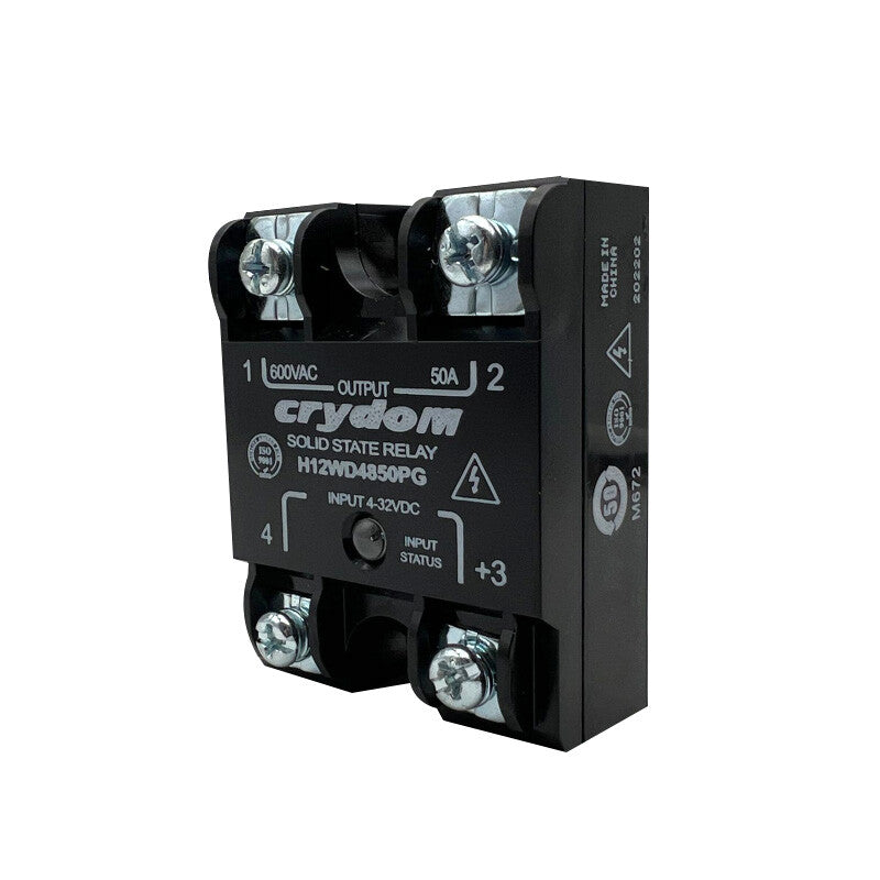 new Crydom Solid State Relay H12WD4890PG H16WD6090 15A~125A 4~32VDC/600VAC