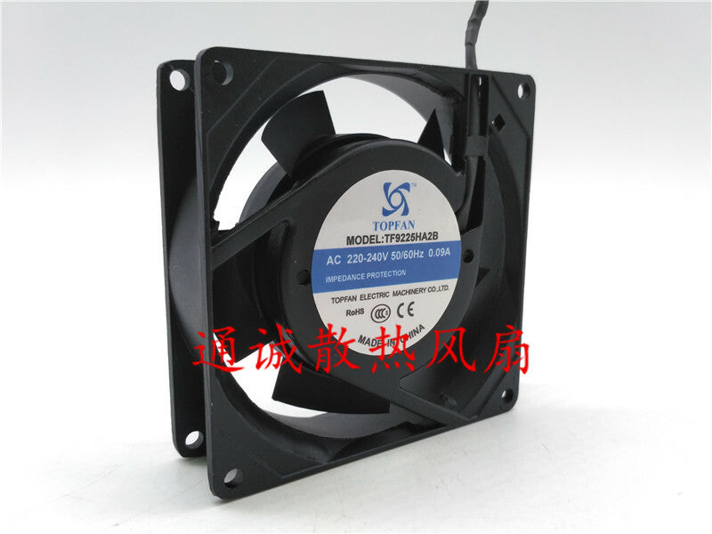 TF9225HA2B 220-240V 0.09A 9cm Cabinet Welder Fan Cooling Fan