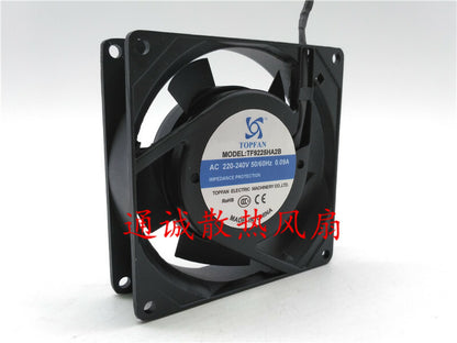 TF9225HA2B 220-240V 0.09A 9cm Cabinet Welder Fan Cooling Fan