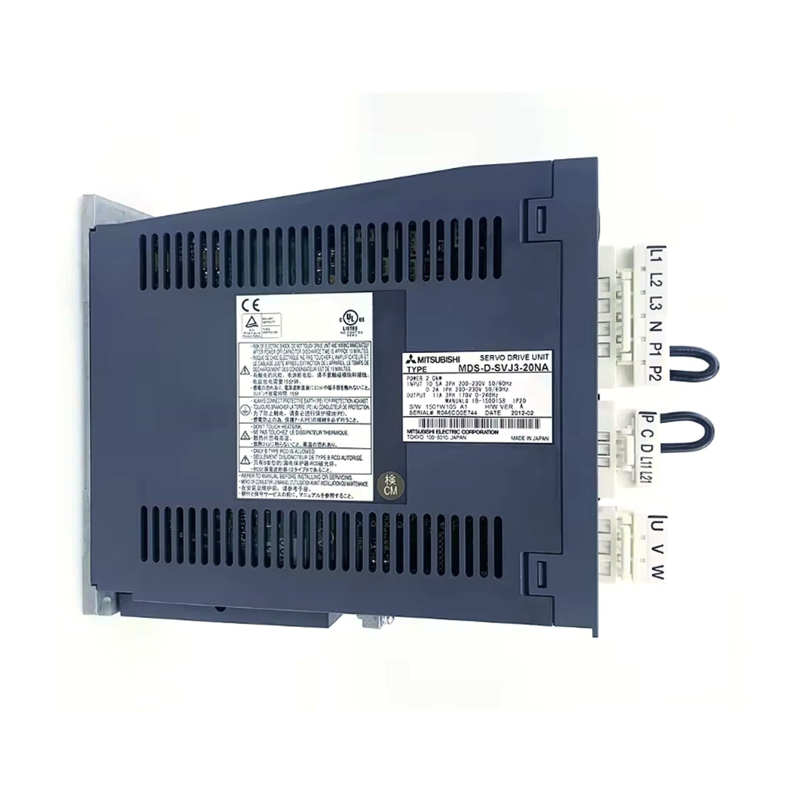 Mitsubishi MDS-D-SVJ3-20NA Servo Drive - MITSUBISHI