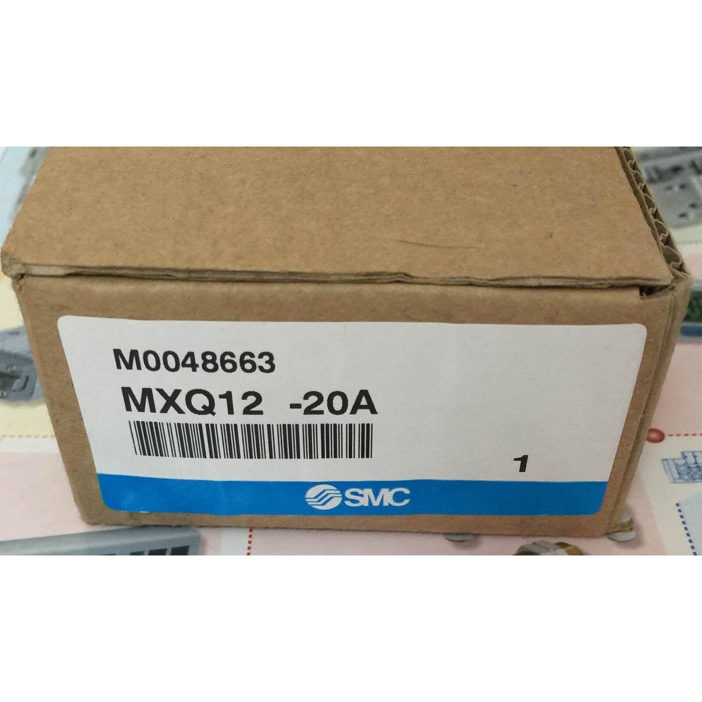 SMC Pneumatic Cylinder MXQ12-20A - SMC