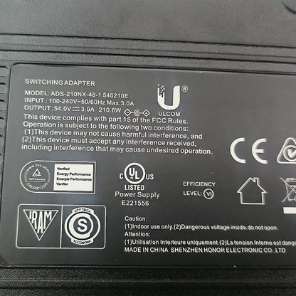 used For UBNT UniFi AC Adapter XG 6PoE Charger Switch Power Supply Charger