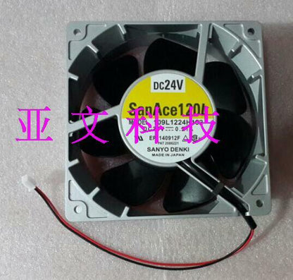 1pcs Sanyo SANACE120L 109L1224M102 24V 0.1A 12038 aluminum frame DC fan