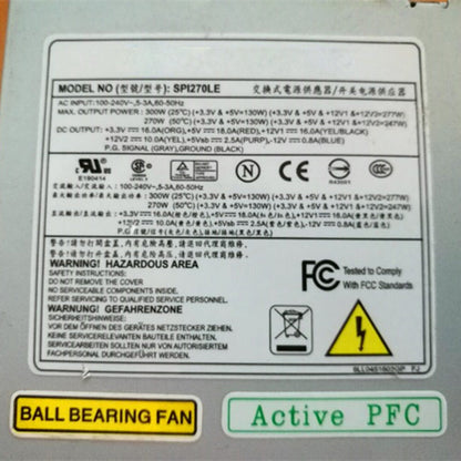 SPI270LE 300W 1U FLEX Server Mute Power Supply 40*80*150mm