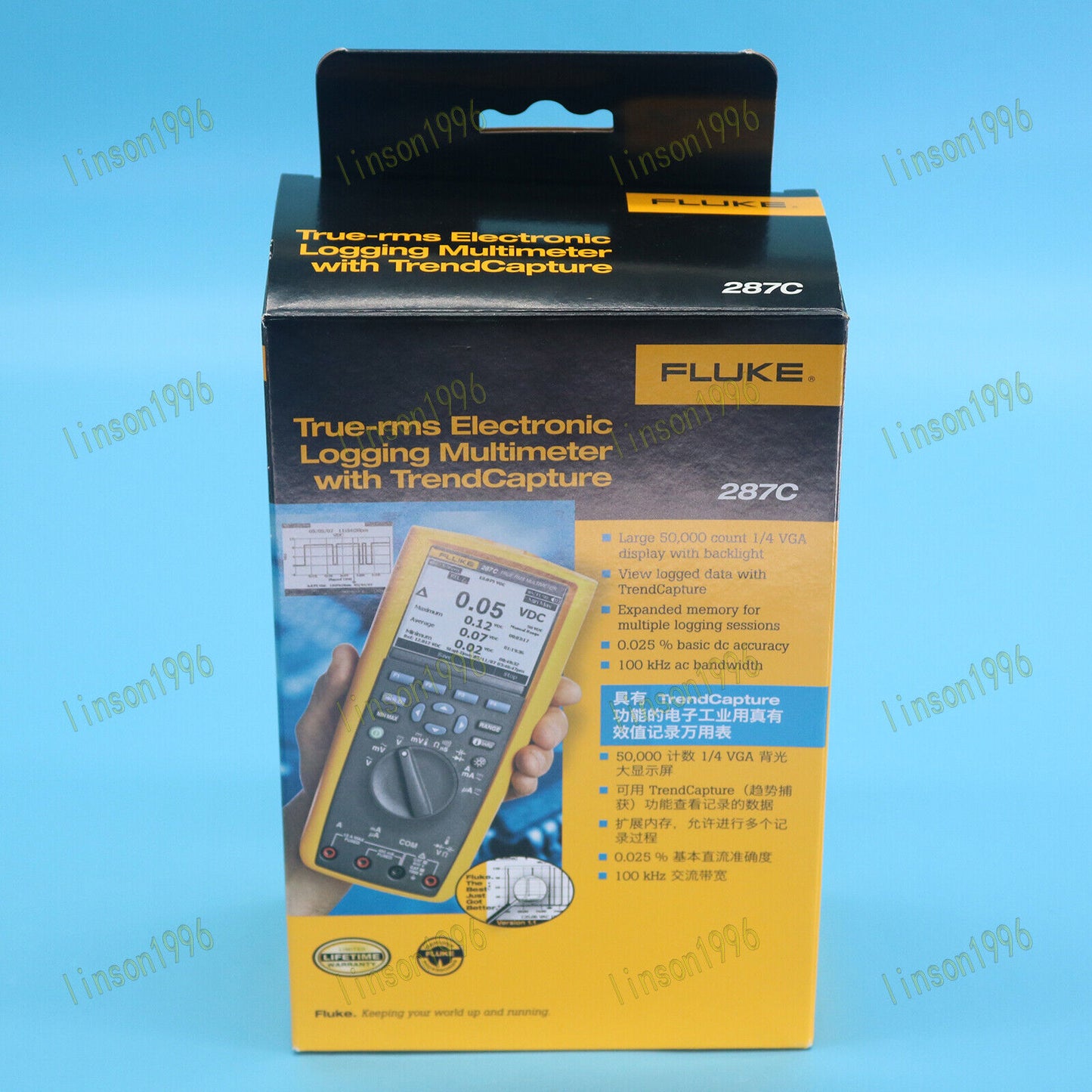 Fluke 287C - Electronics Logging Multimeter with TrendCapture Functionality - FLUKE