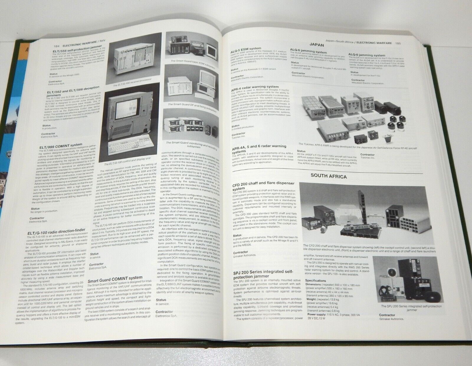used Jane's Avionics 1993-94 - Military Book Aircraft Avionics Military Book Aircraft