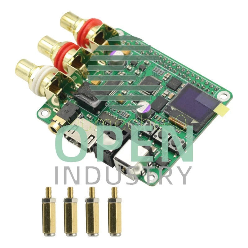 1Pc For HIFI DAC Decoder Raspberry Pi Coaxial Fiber Optic I2S Digital Sound Card