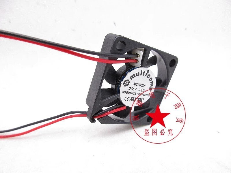 multicomp MC36306 3006 DC5V 0.112A 2-pin slim and silent cooling fan