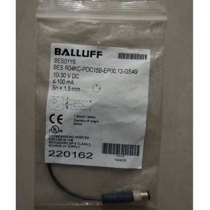 Balluff Proximity Sensor BES R04KC-POC15B - ONE