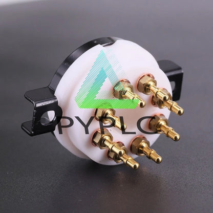 2PCS EIZZ 8PIN Tube Socket Valve Base For EL34 5AR4 6550 6V6 6SN7 KT88 HIFI