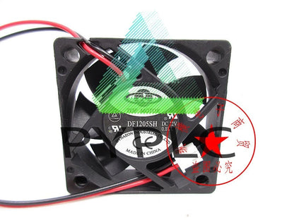 1PC TOP MOTOR Fan DF1205SH DC 12V 0.18A 5cm 50*15mm 2Pin~