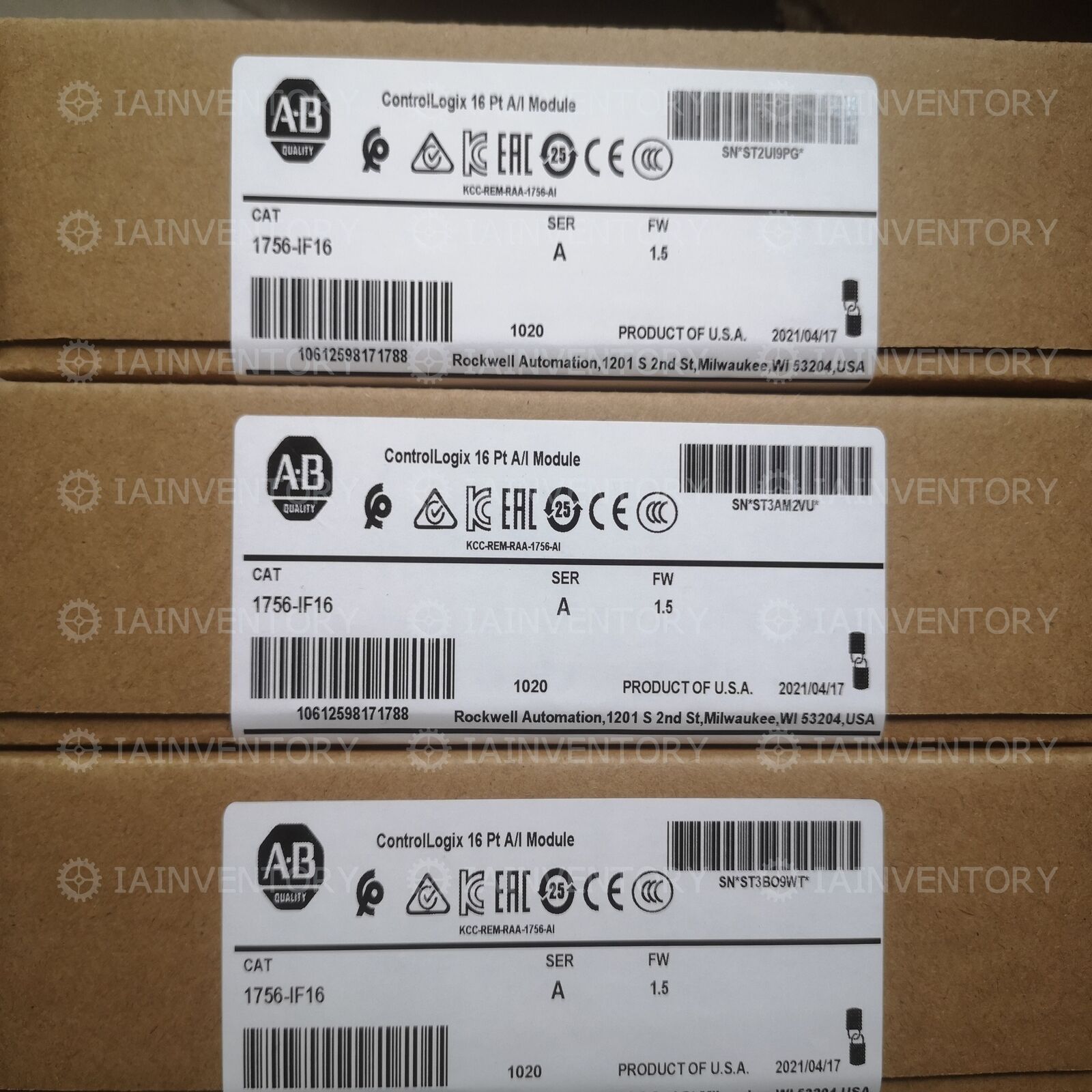 Allen-Bradley 1756-IF16 Fast: Industrial Automation Component - ALLEN-BRADLEY