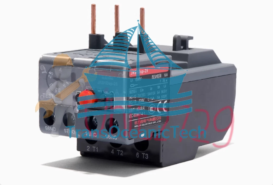 1PC DELIXI Thermal overload relay JRS1Dsp-93 37~93A #LL