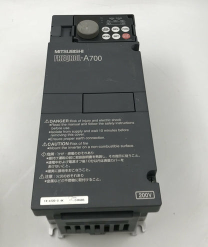 Used Mitsubishi ONE FR-A720-0.4K Frequency Converter - MITSUBISHI