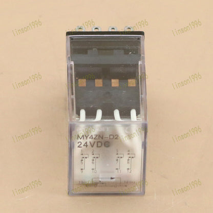 10-PC Box Omron MY4ZN-D2 Relay 24VDC Power Switch - OMRON