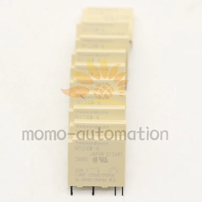 5PCS TAKAMISAWA NY24W-K 24VDC DC24V Power Relay 4Pins 5A
