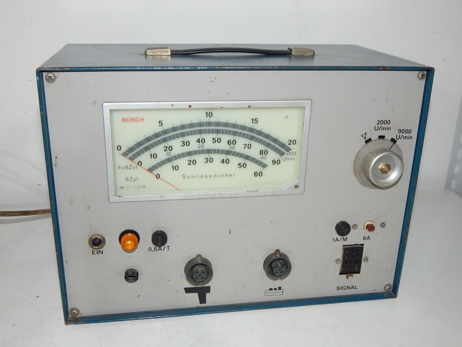 BOSCH Dwell Angle Measuring Device Motor Tester EFAW - Used - BOSCH