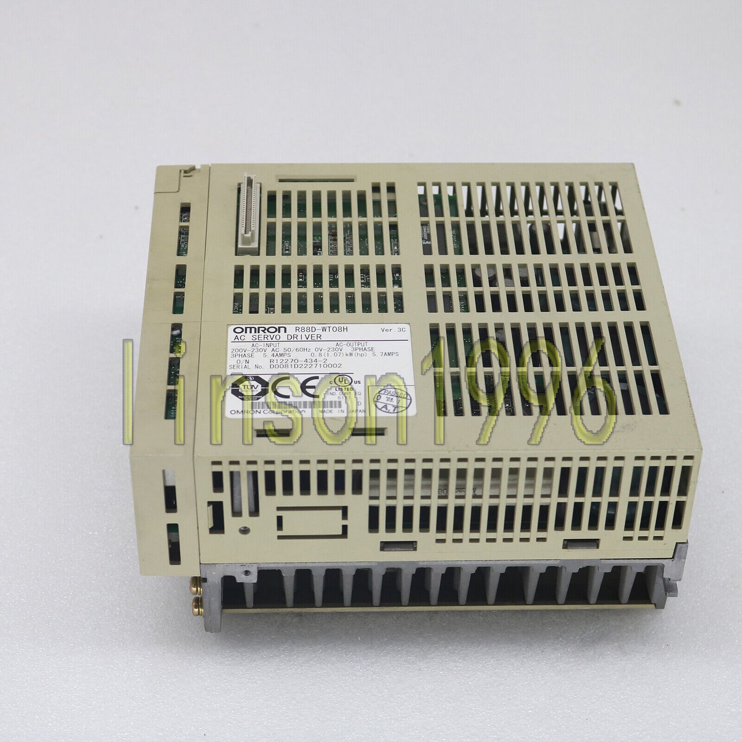 Omron AC Servo Driver R88D-WT08H - OMRON
