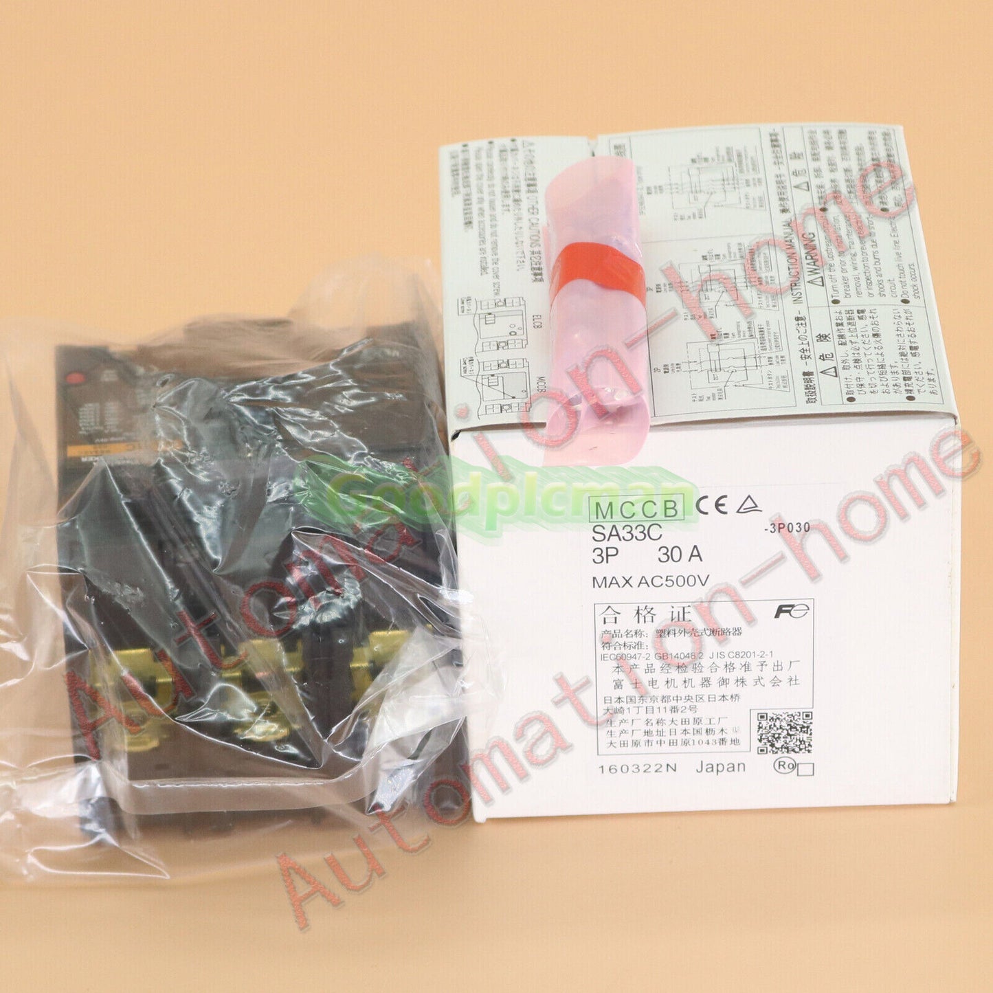 1PC For For FUJI SA33C 3P 30A Circuit Breaker Free Shipping