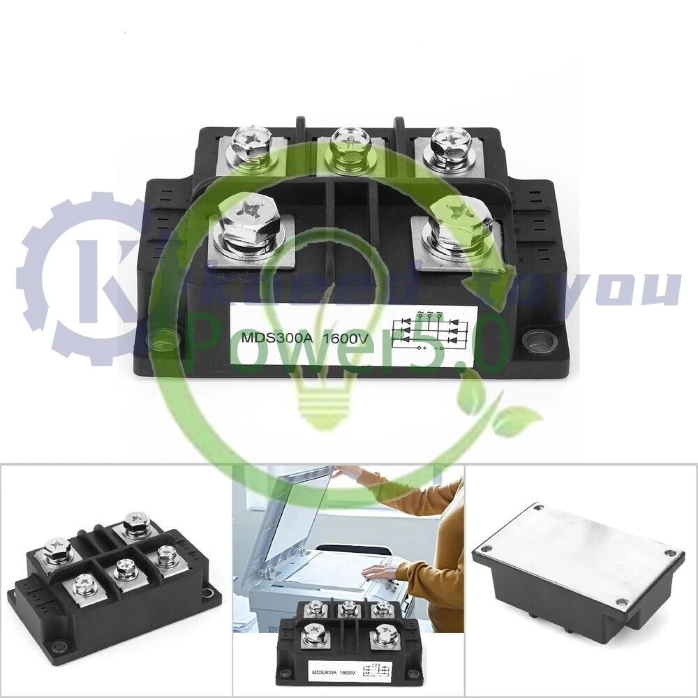 MDS300A 1600V Rectifier Bridge 3-Phase Resin Packed Rectification Module MT8