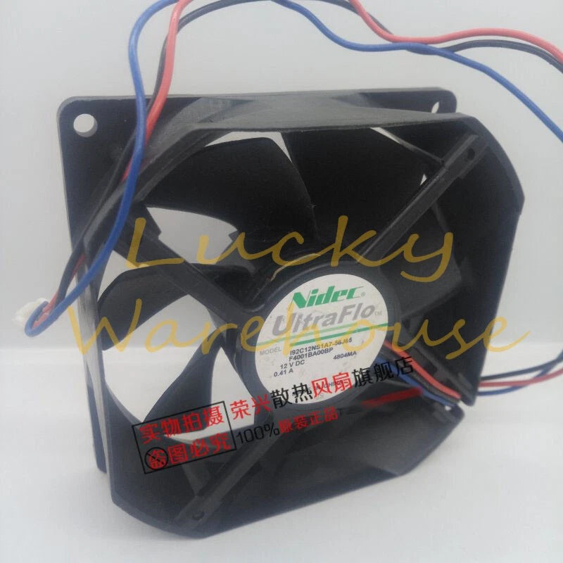 NIDEC I92C12NS1A7-56J65 F4001BA00BP 12V 0.41A 9032 cooling fan