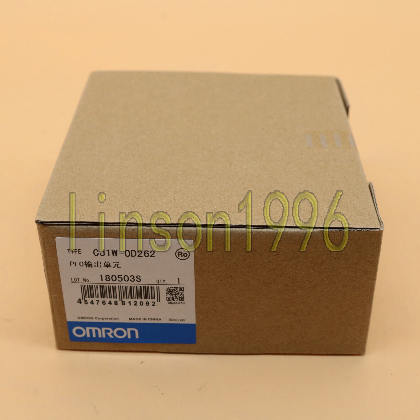 Omron CJ1W-OD262 Module One Year Warranty - CJ1W-OD262 Switch - OMRON