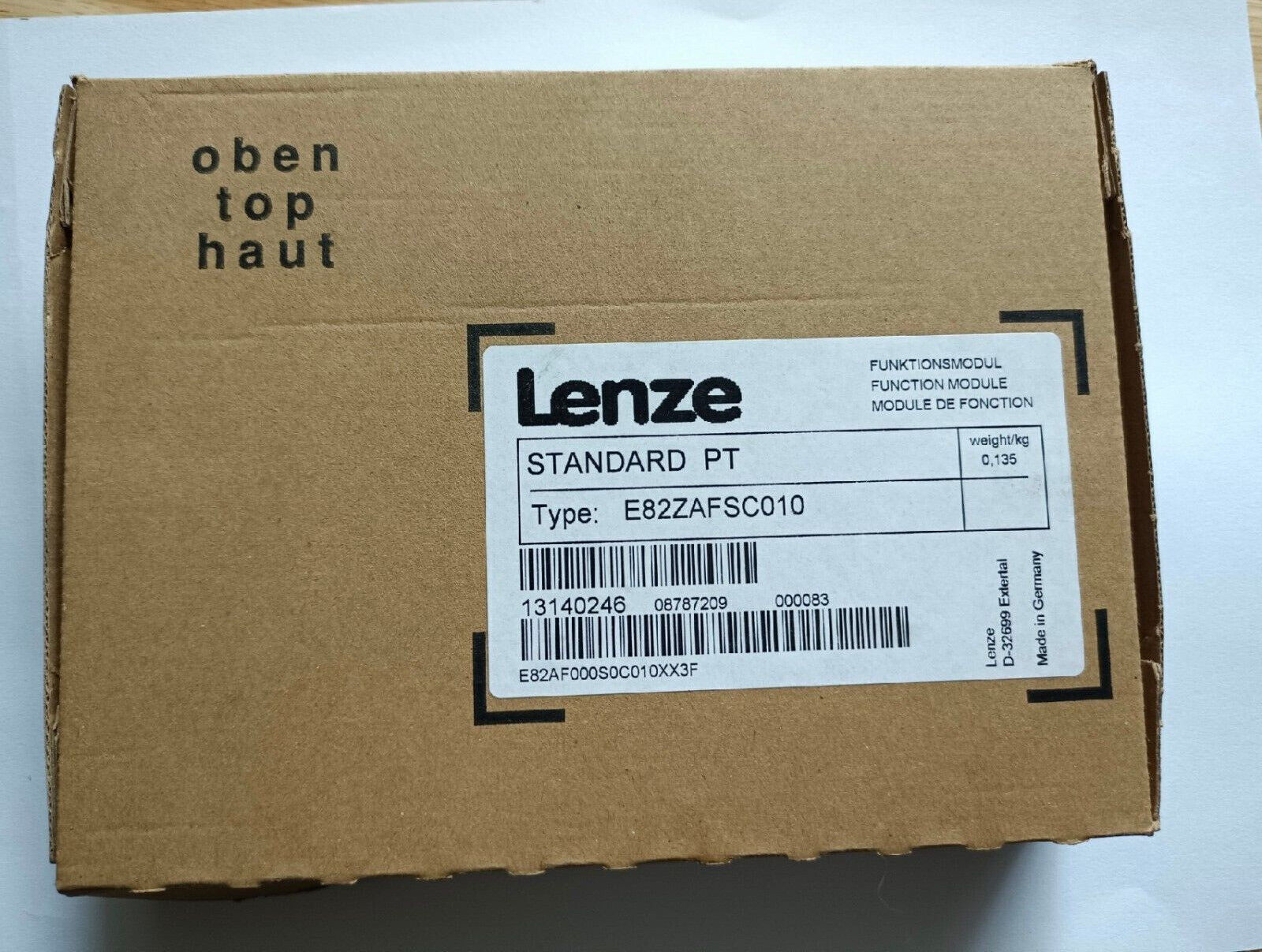 LENZE E82ZAFSC010 – 1PCS New in Box - LENZE