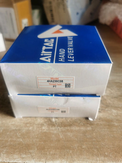 New 1PCS AirTAC 4HA230C-08 Hand Lever Valve - AIRTAC