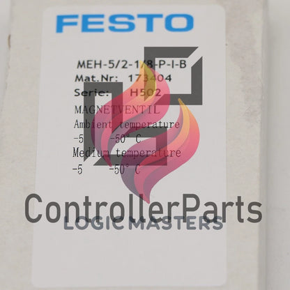 1PCS FESTO Solenoid Valve MEH-5/2-1/8-P-I-B 173404