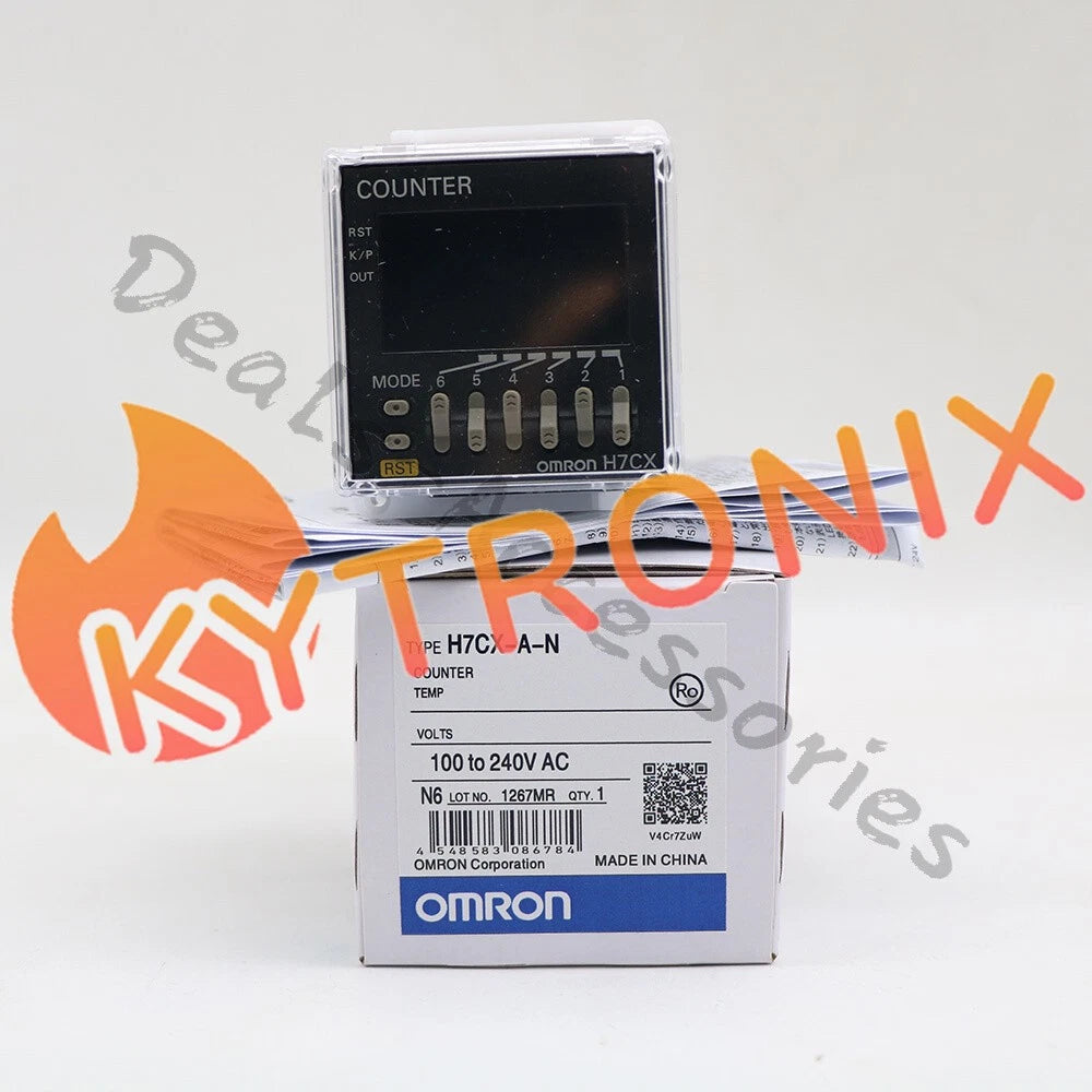 OMRON H7CX-A-N Multifunction Counter 100-240VAC (1PCS)
