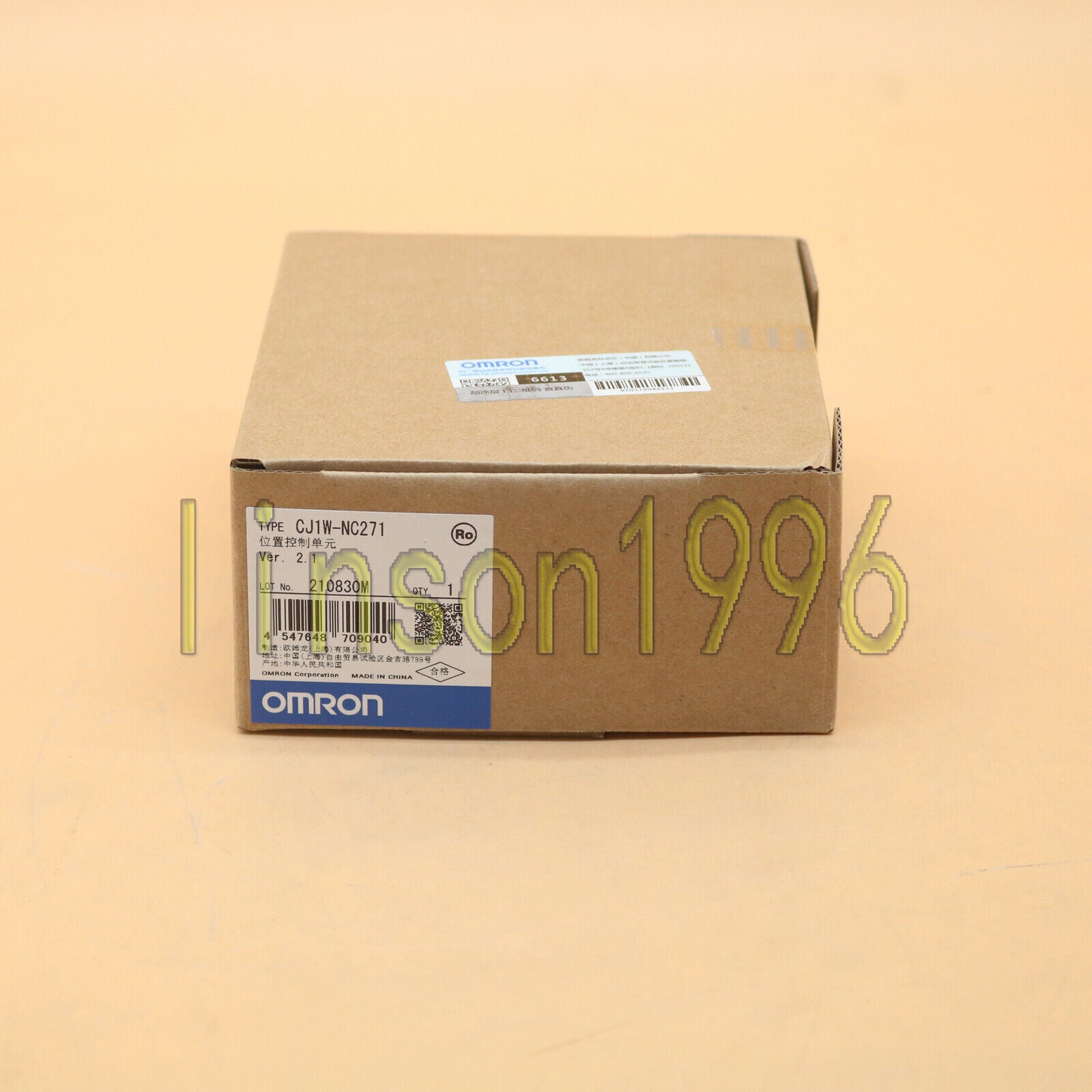 Omron CJ1W-NC271 Position Control Unit 1 Year - OMRON