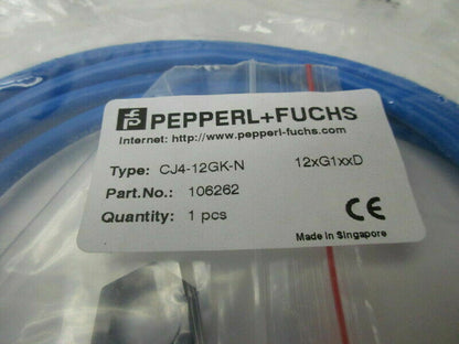 New Pepperl+Fuchs CJ4-12GK-N Inductive Sensor 1PCS - PEPPERL+FUCHS