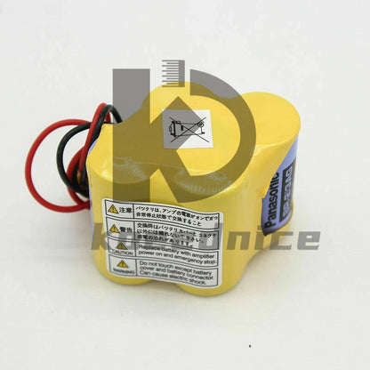 2Pcs BR-2/3AGCT4A 6V PLC Battery For FANUC A98L-0031-0025 with Plug