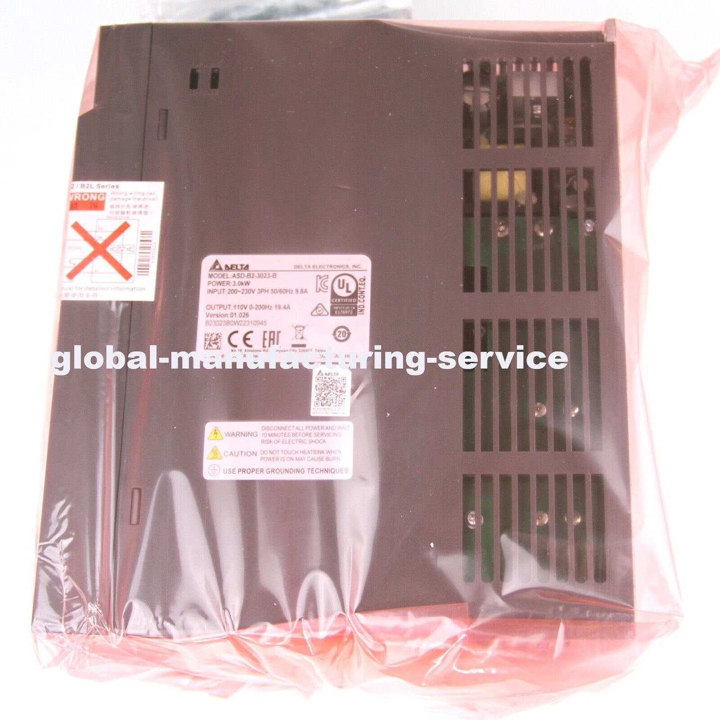 new DELTA ASD-B2-3023-B AC Servo Drive 3kW - DELTA