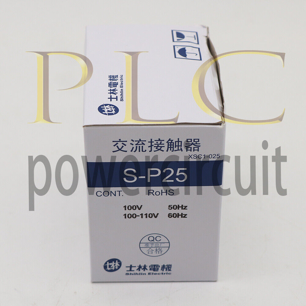 new Shihlin S-P25 AC Magnetic Contactor, 25A , 110V 1PCS - SHIHLIN