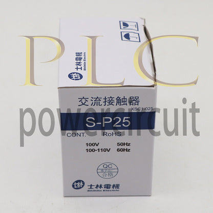 new Shihlin S-P25 AC Magnetic Contactor, 25A , 110V 1PCS - SHIHLIN