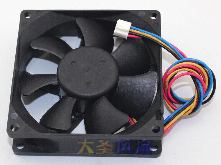 Delta QFR0812SH 12V 0.50A 80x80x25mm cooling fan 4pin - DELTA