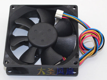 Delta QFR0812SH 12V 0.50A 80x80x25mm cooling fan 4pin - DELTA