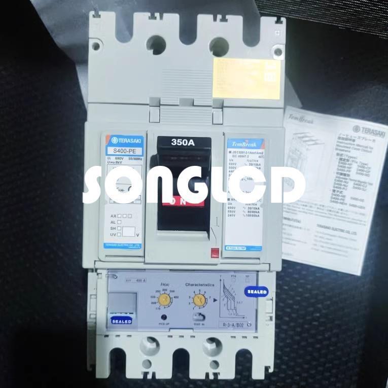 1PCS New S400-PE 175-400A 3P Circuit Breaker - SCHNEIDER ELECTRIC