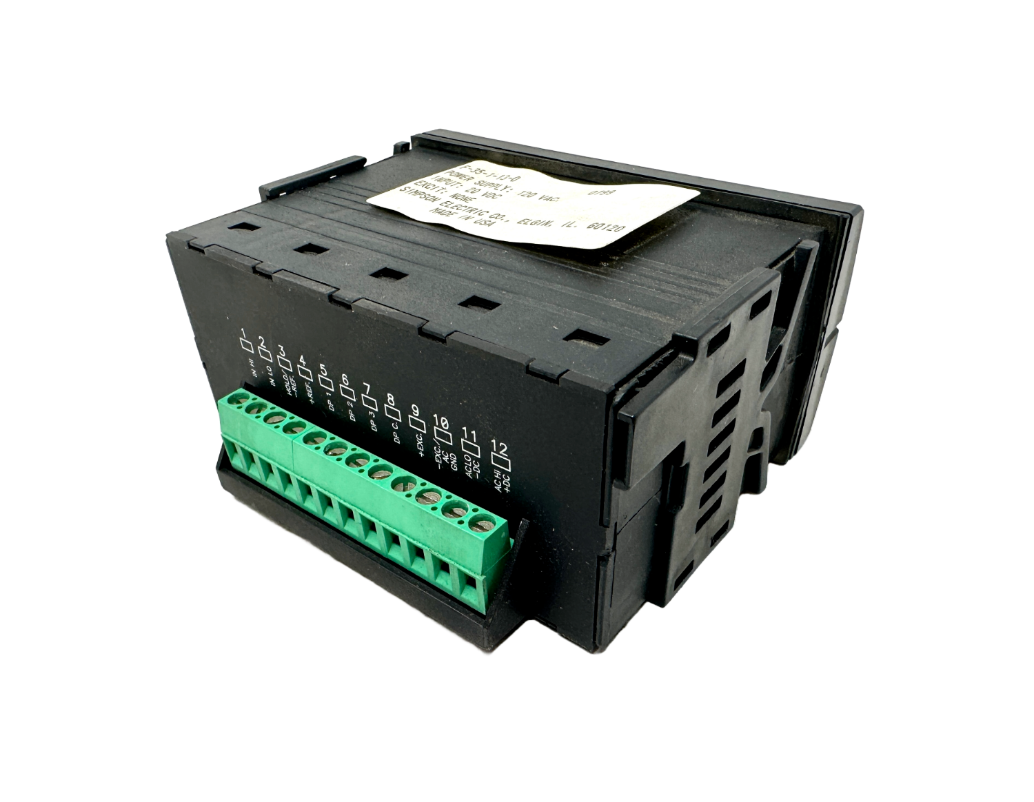 used Simpson F-35-1-13-0 Digital Panel Meter - SIMPSON