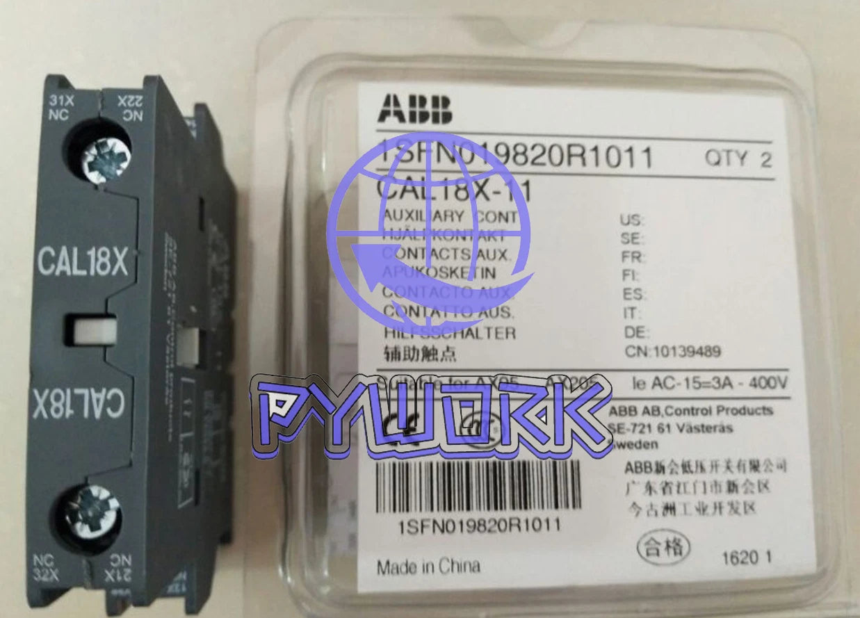 1PC For ABB CAL18X-11 Auxiliary Contact Block free shipping