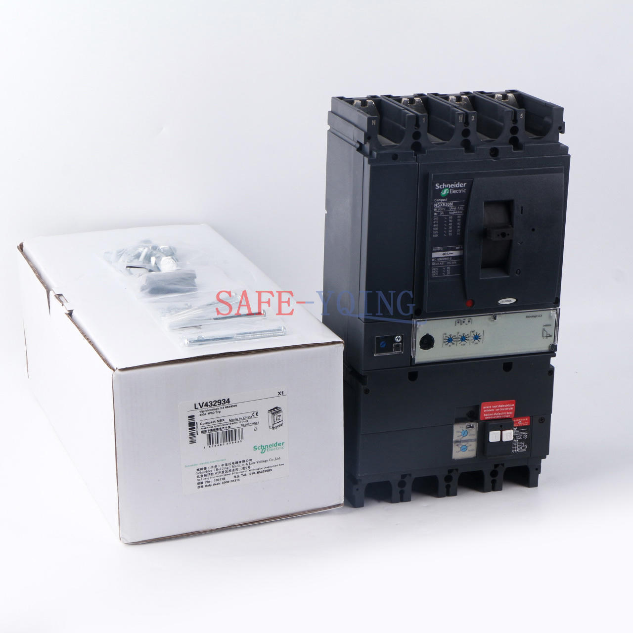 new One NSX630N MIC 630A 4P Molded Case Circuit Breaker LV432934 - ONE