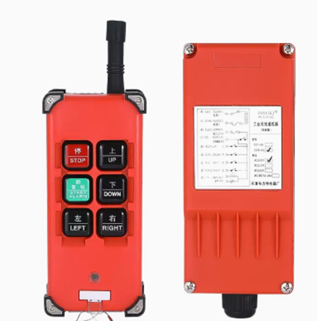 new TELECRANE F21-4S Industrial Wireless Remote Crane Controller F21-4S - TELECRANE