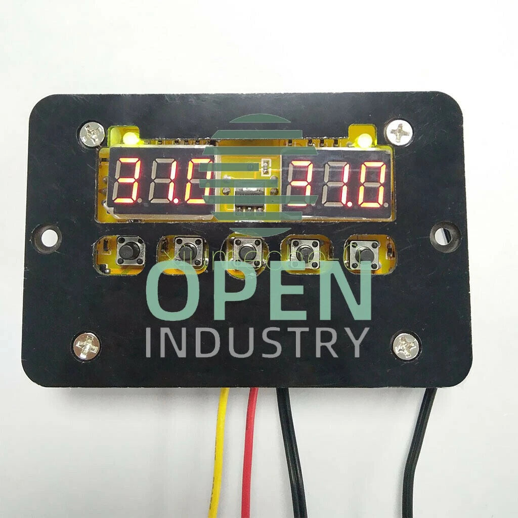 DC 12V NTC 10K Dual Digital Thermostat Temperature Controller Sensor Module