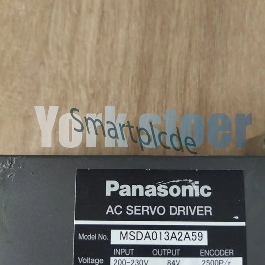 PANASONIC SERVO DRIVER MSDA013A2A59 Test Test status is good